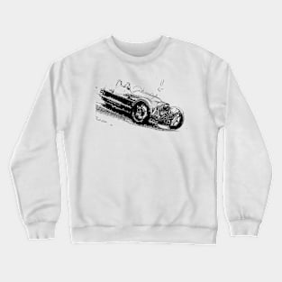 Morgan 3 Wheeler Wireframe Crewneck Sweatshirt